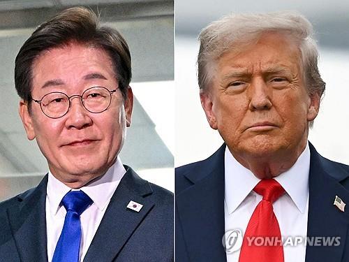 이재명 대통령과 트럼프 대통령 