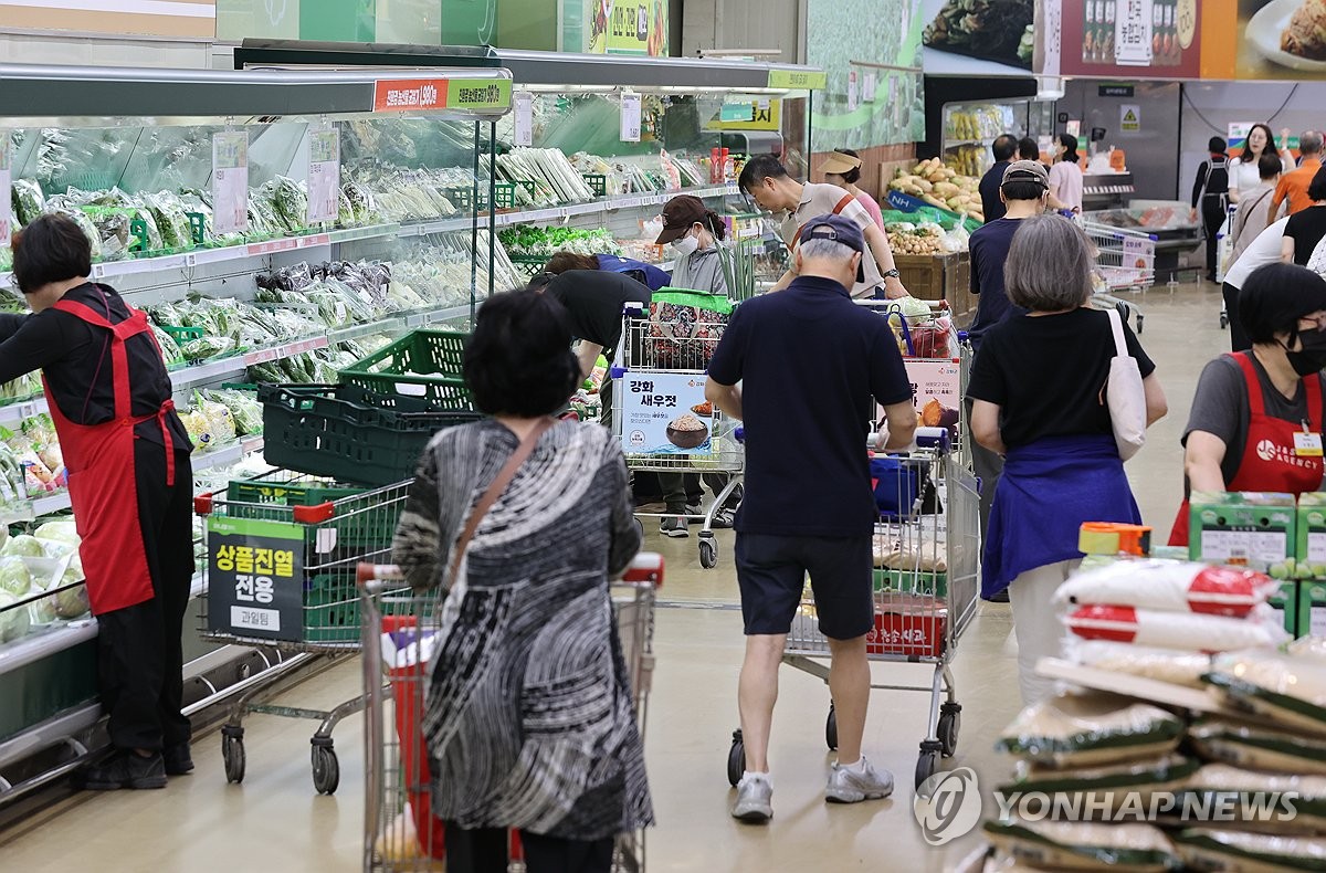 음식료품 물가 OECD에서 2번째