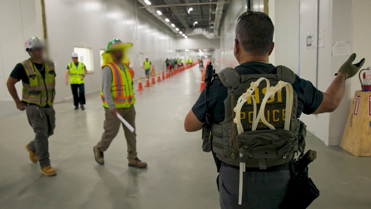 美 이민당국이 공개한 현대차-LG엔솔 이민단속 사진 