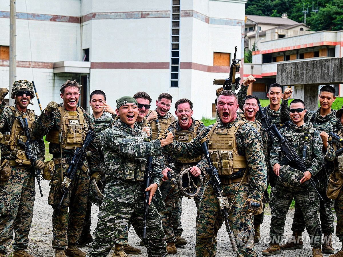 25-2차 KMEP 연합훈련 실시한 한미 해병대