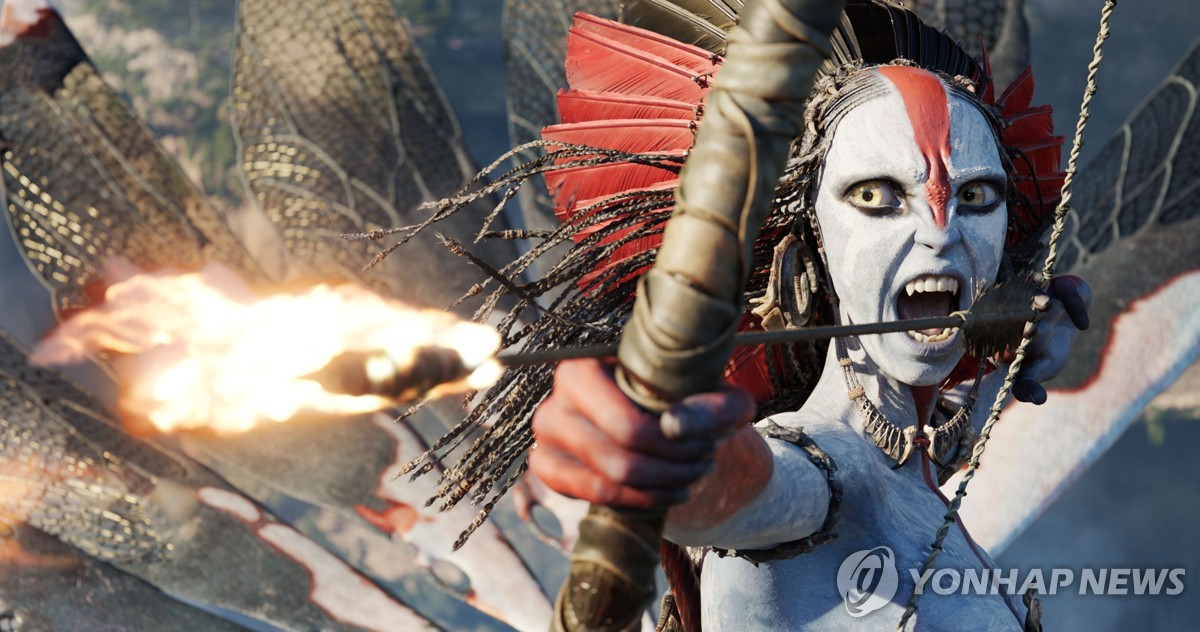 '아바타: 불과 재' 한 장면