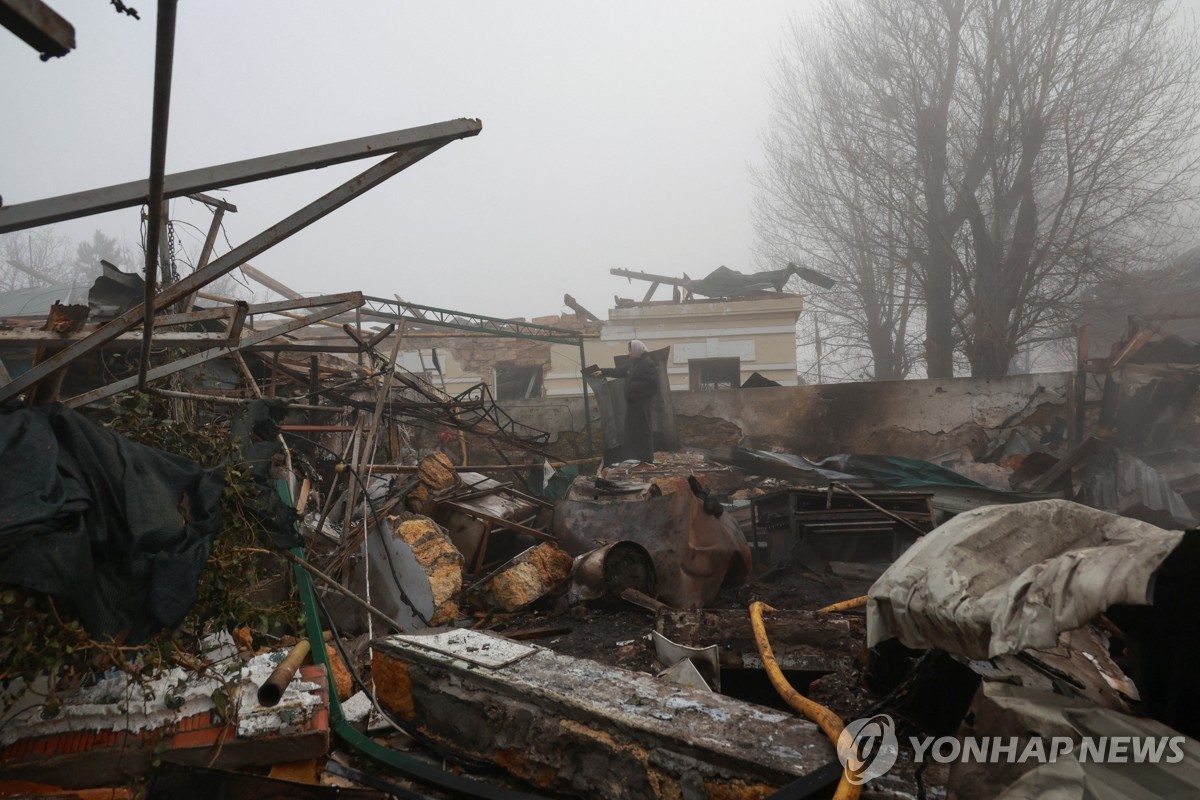 28일 러시아 드론 공격받은 오데사 지역