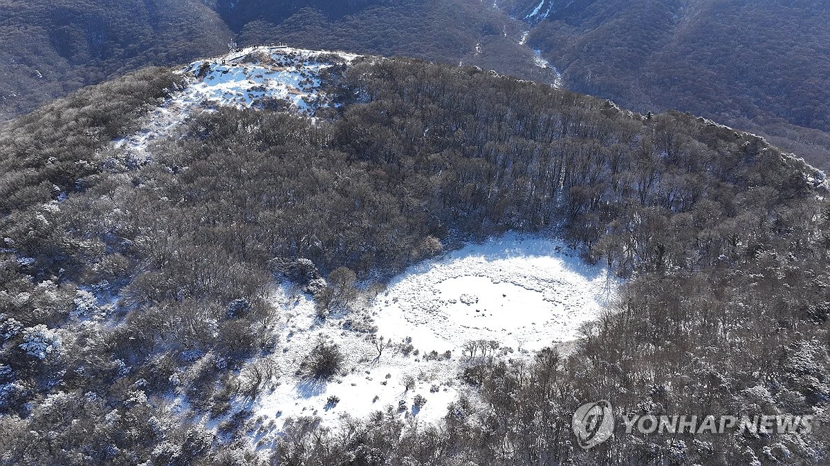 한라산 어승생악의 겨울