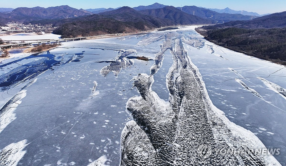 대한 한파 엄습