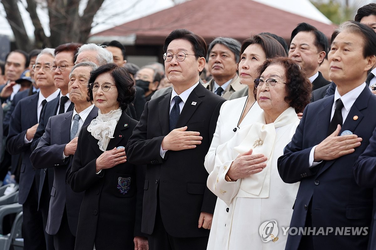 이재명 대통령, 현직 대통령 최초 3·15의거 기념식 참석