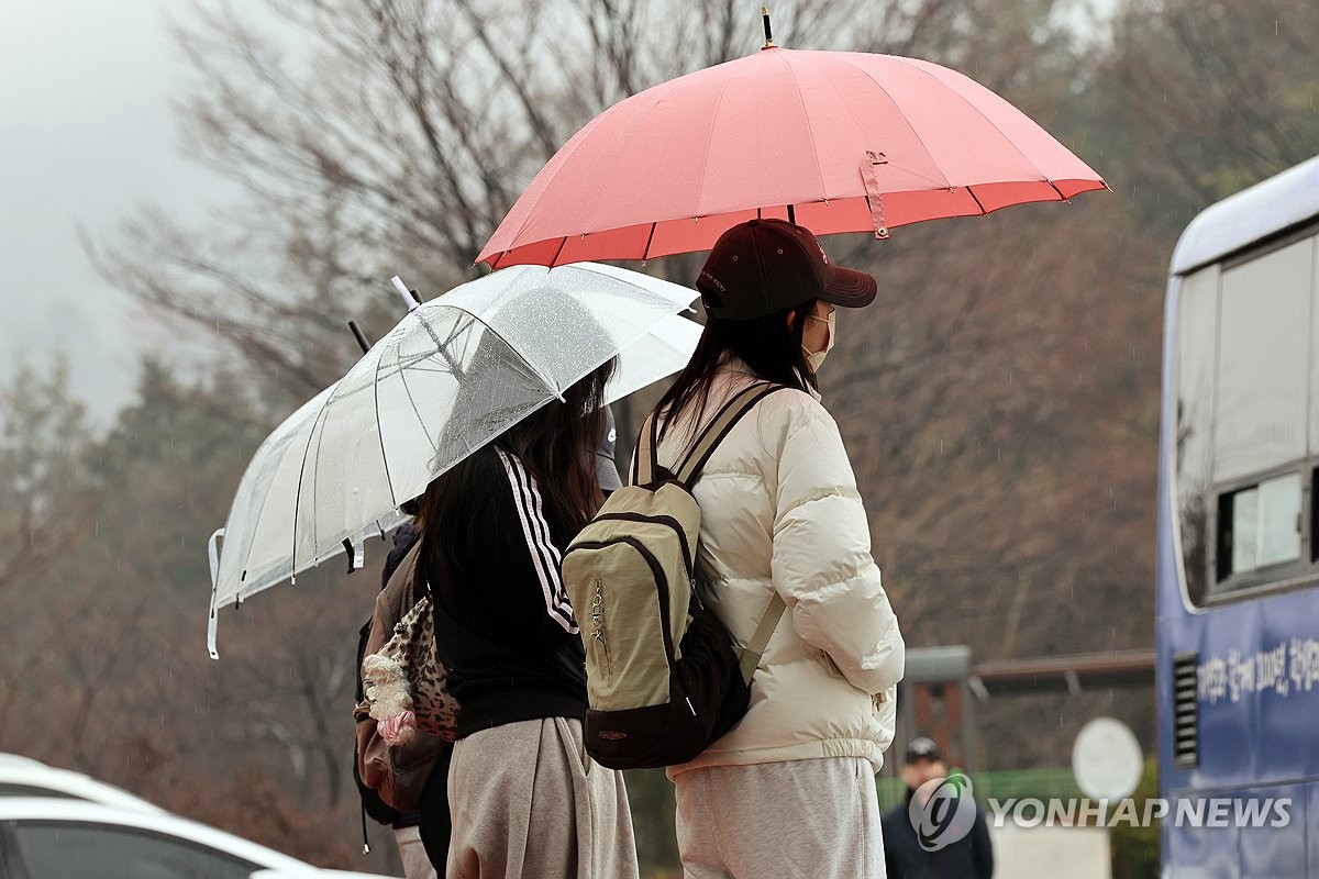 촉촉이 내리는 봄비