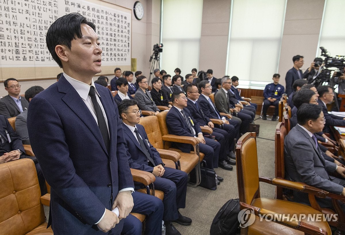 국조특위 증인 선서 거부 소명 기회 요구하는 박상용 검사
