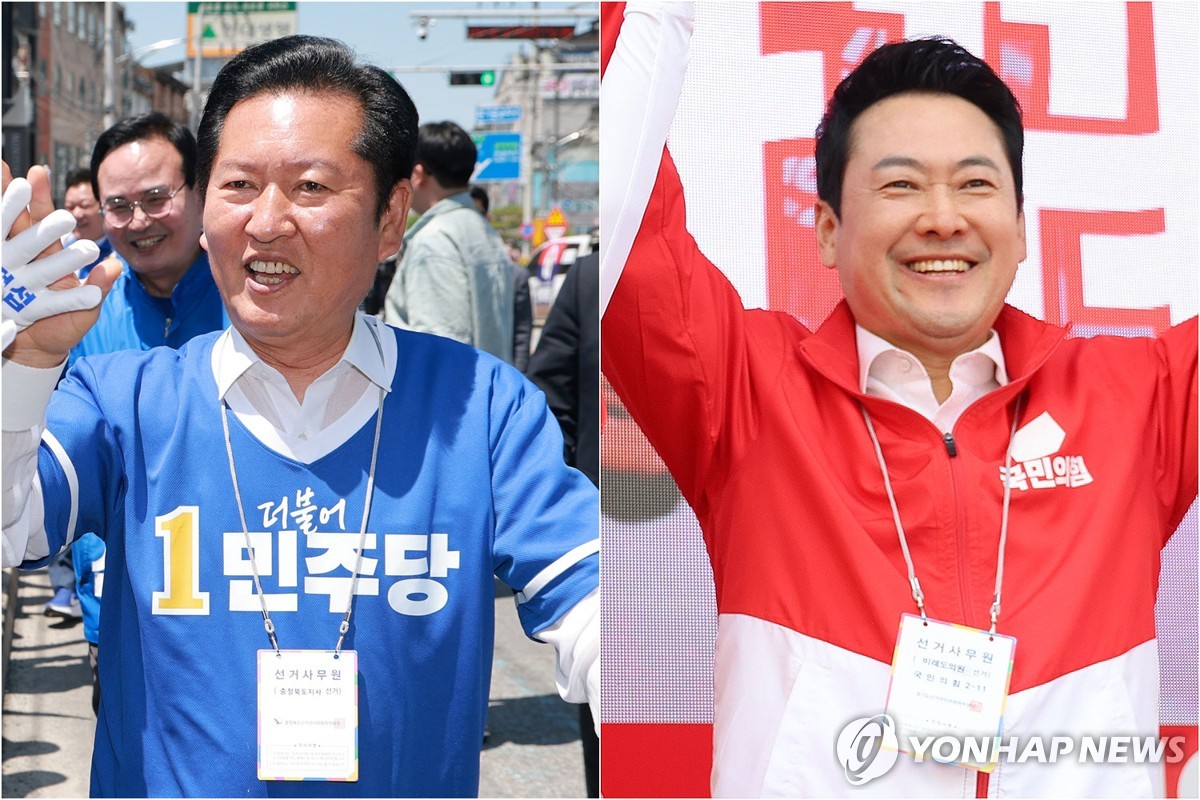 지원 유세 나선 정청래·장동혁 위원장
