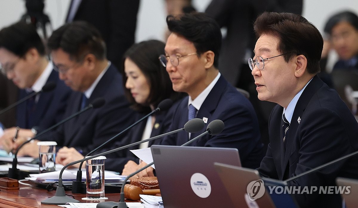 이재명 대통령, 국무회의 발언